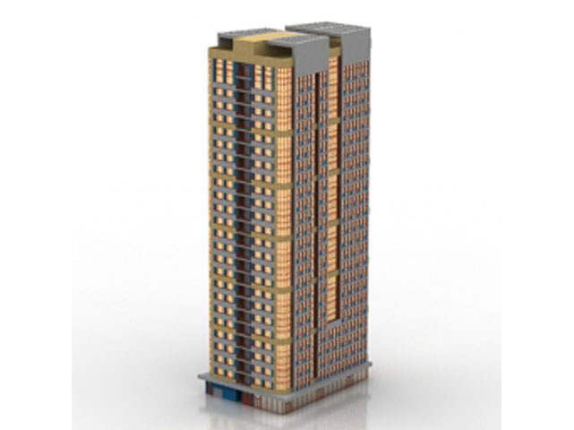 Free Building N5 3D model_2_2 For Architecture 3Ds Max Model Download